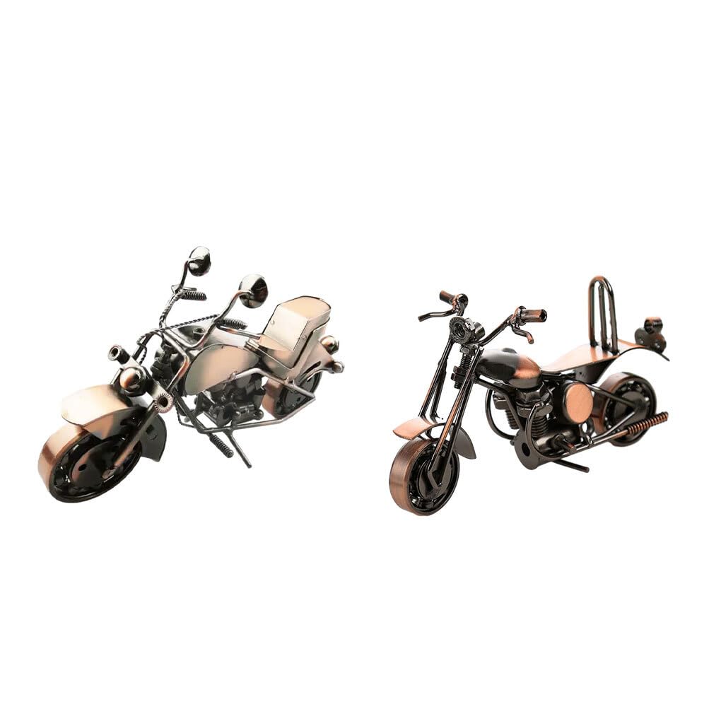 Amazon.co.jp: BOKIOESDE 鉄バイクモデルエレガントな装飾リビング